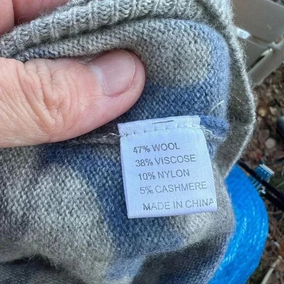 Acrobat Essential Camo Pullover Size XS /S Oversized Wool/Cashmere - Picture 4 of 5